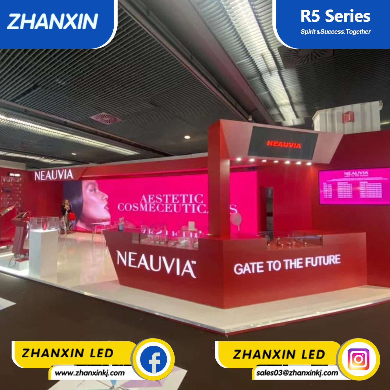 The reasons for choosing LED display screen as posting Ads way | ZHANXIN
