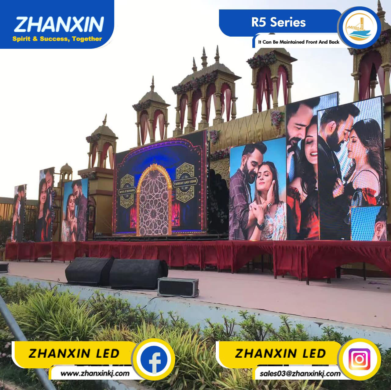 The environment to use a transpartent LED display screen | ZHANXIN