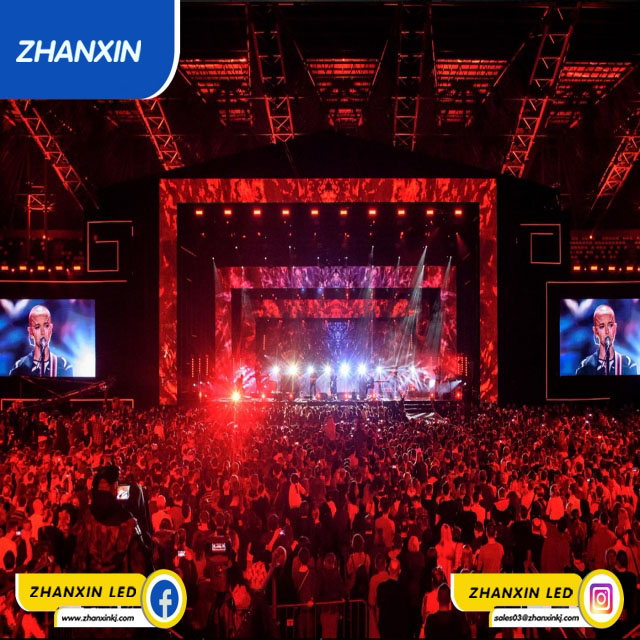 The Benefits of LED Stage Screen Rental - ZHANXIN