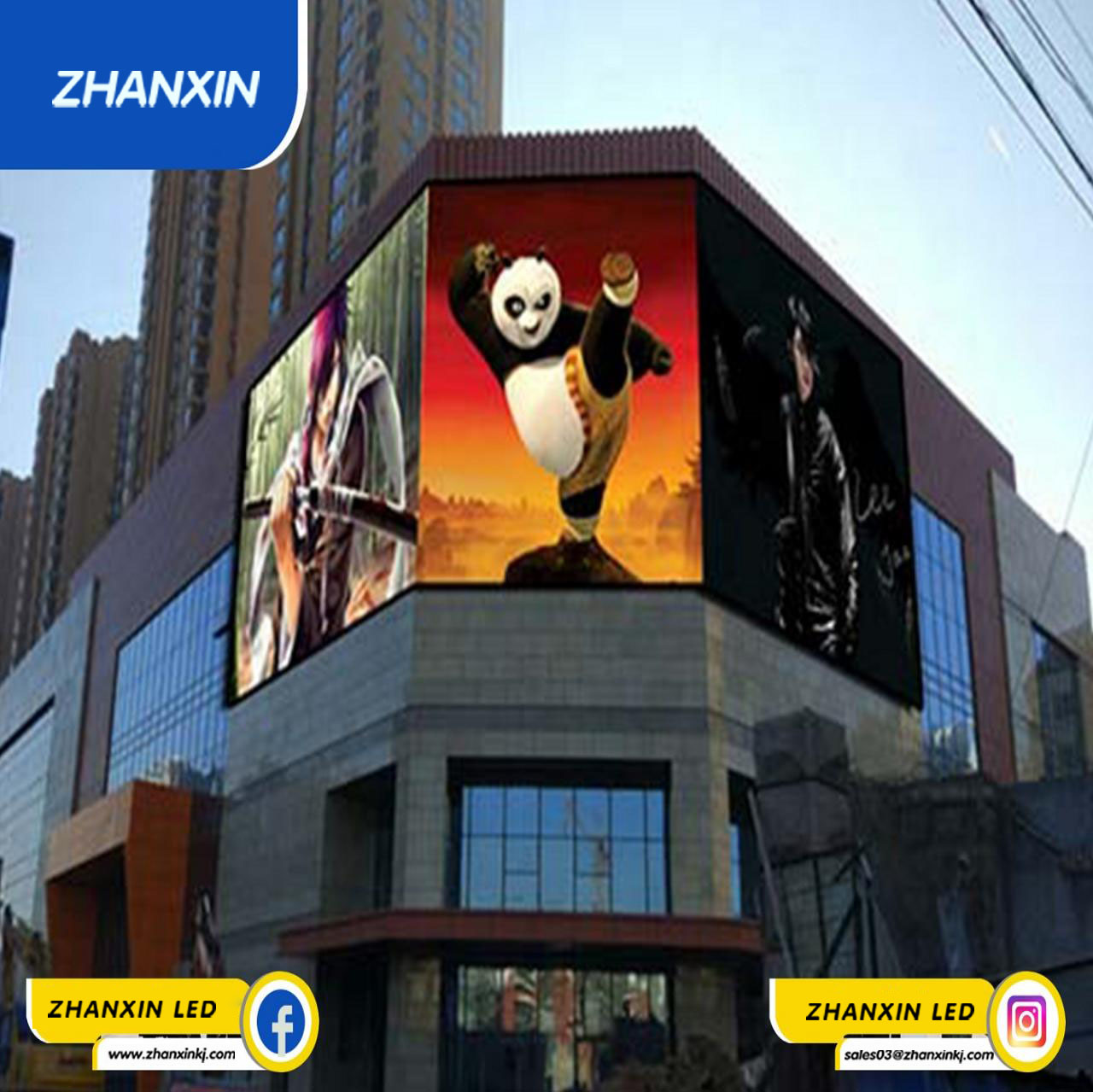 Features And Advantages of Outdoor LED Display - ZHANXIN