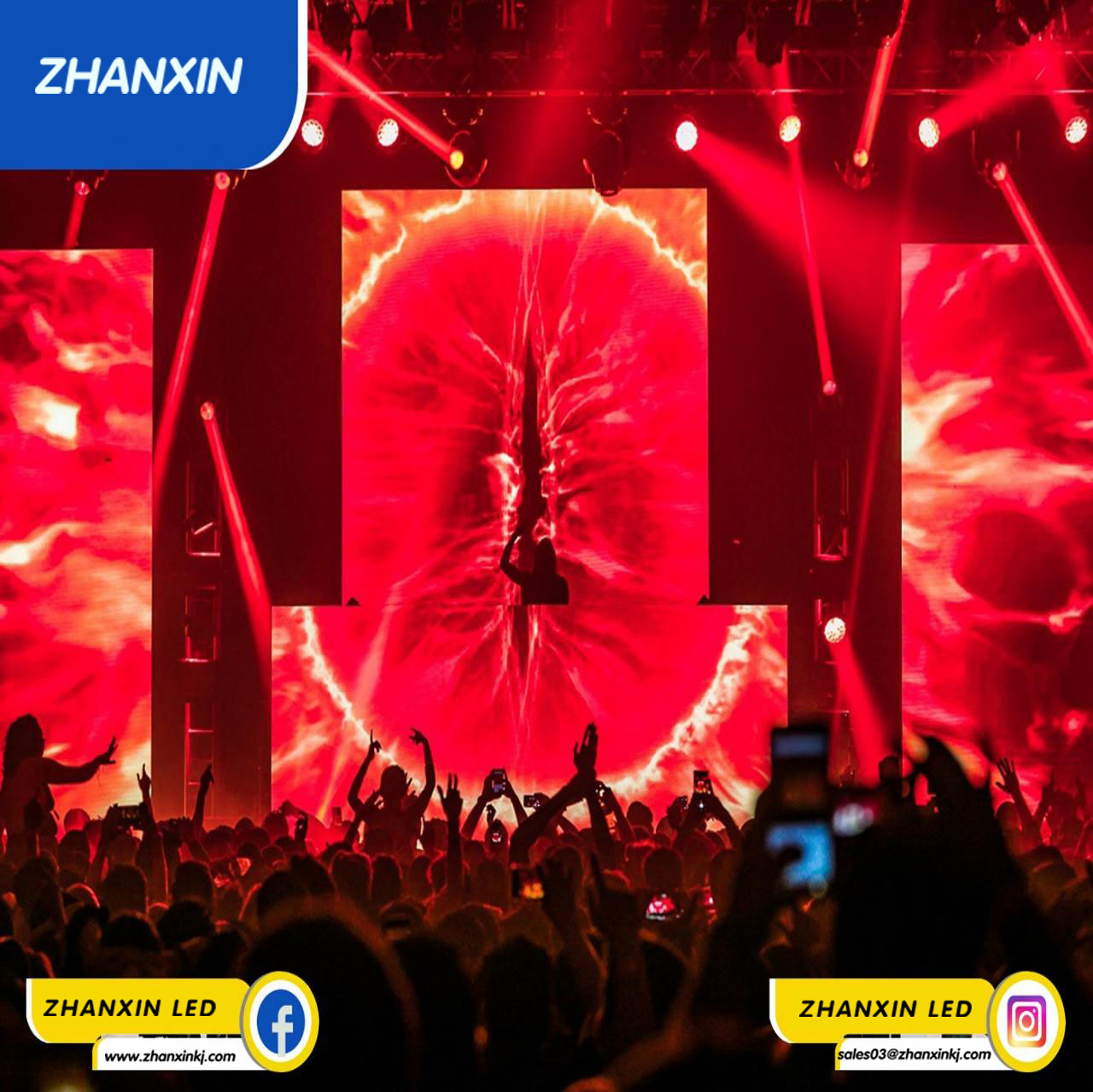 Future Development Of LED Stage Screen Rental - ZHANXIN