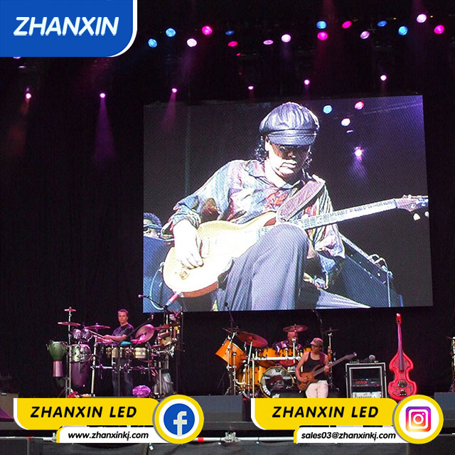 The Advantages For Concerts To Use A LED Display Screen | ZHANXIN