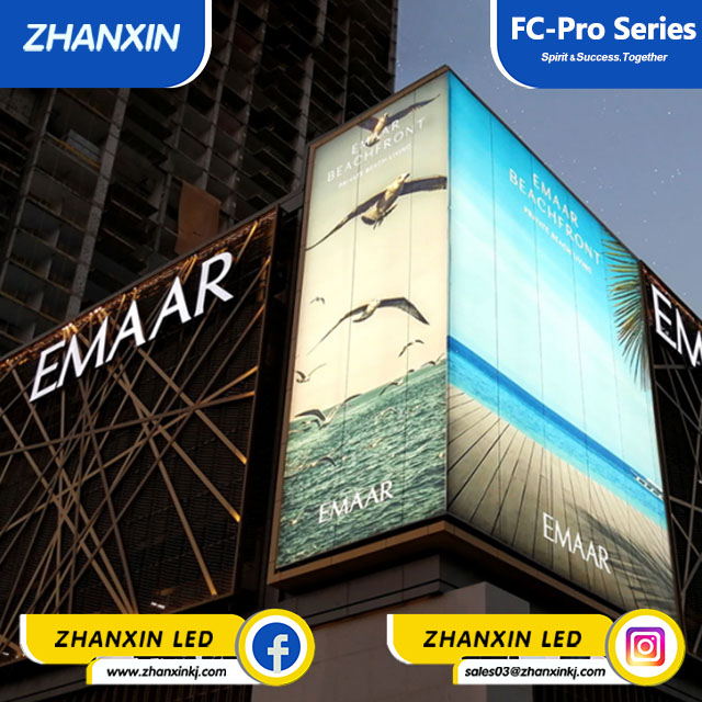 What Are the Advantages of Outdoor LED Advertising Screens? - ZHANXIN