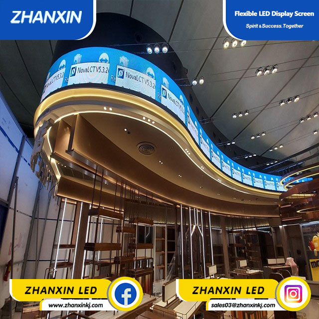 Flexible LED Panel Screen Display - ZHANXIN