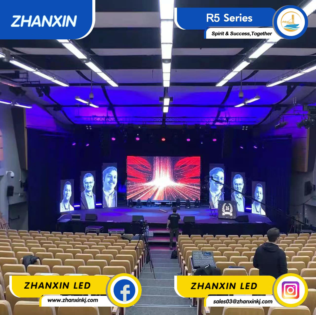 Six ways for Led screen display installation? | ZHANXIN