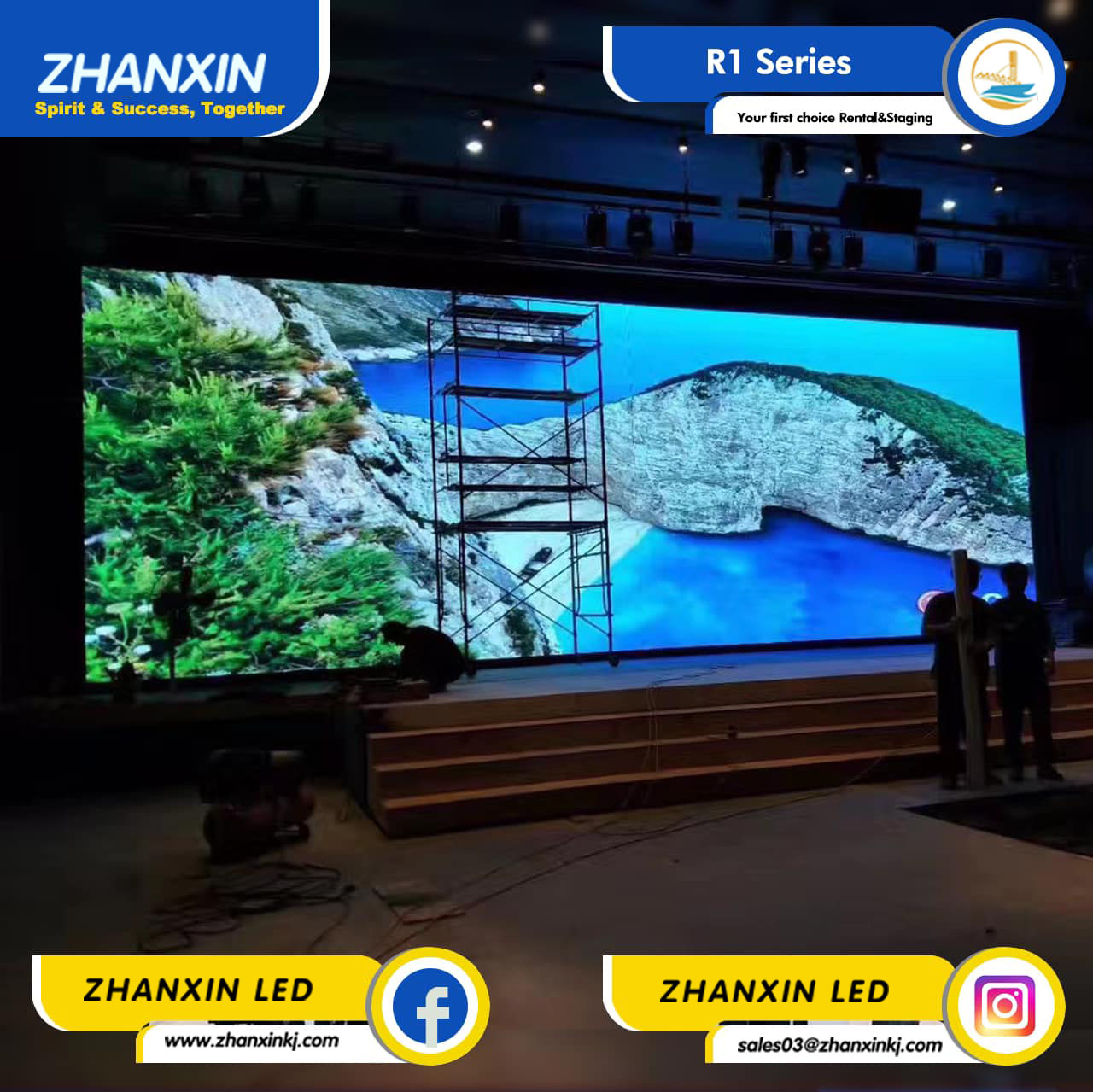 what are Ten ways to repair a led screen display? | ZHANXIN