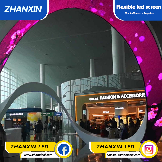 What Are the Advantages of Flexible LED Screen? - ZHANXIN