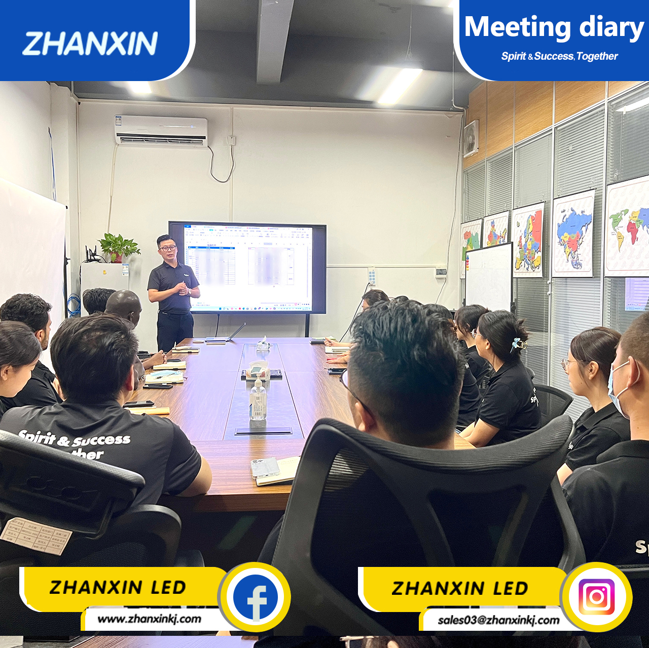 The Seller Training Of ZHANXIN Today/ZHANXIN