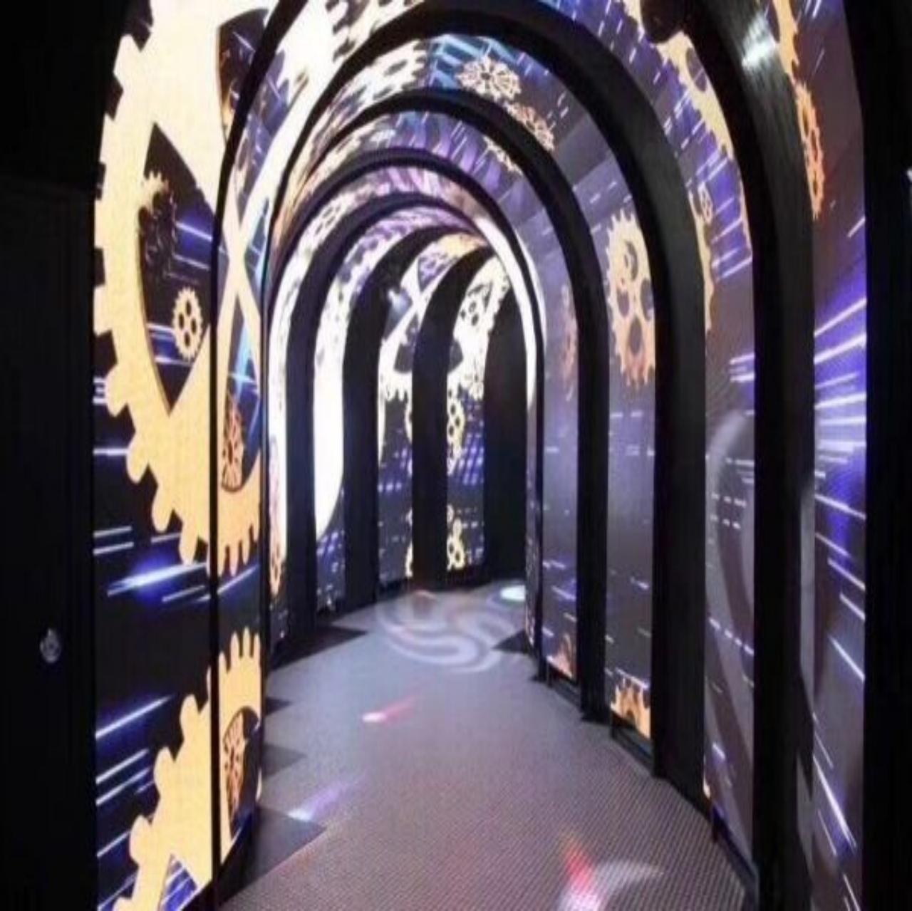 ZHANXIN full color soft outdoor advertising led display screen panels modules