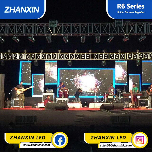 Waterproof Giant P1.9 Stage LED Video Wall Panel Screen For Concert Rental Outdoor  | Manufacturer From China | ZHANXIN