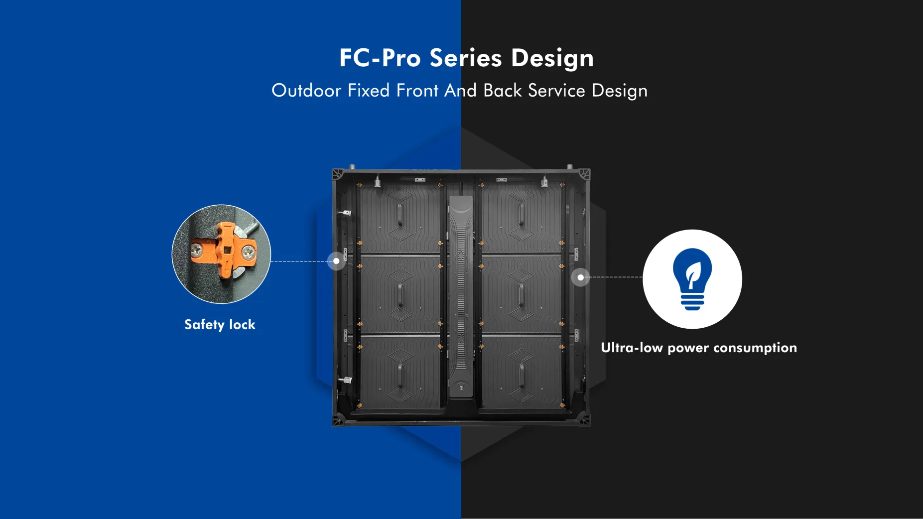 High-quality Outdoor LED Display FC Pro Series Outdoor Commerce | ZHANXIN