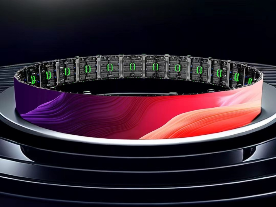 ZHANXIN Curve Cabinet, Easy to Adjust the Angle of the Display
