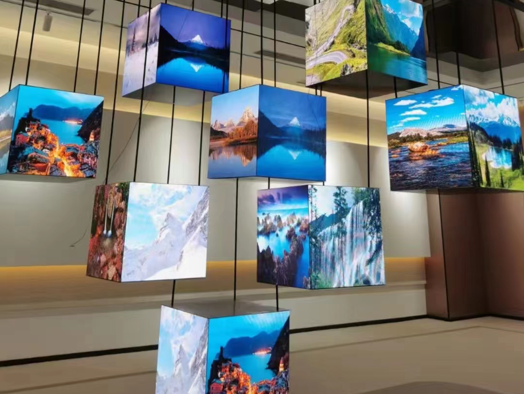ZHANXIN New Project of Cube Display